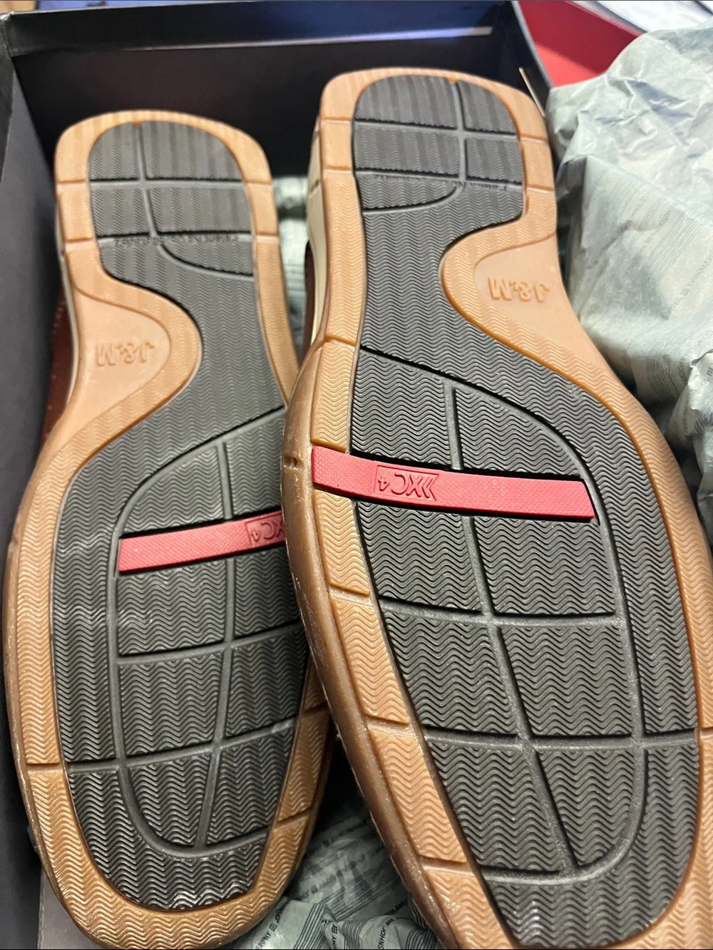 J&M Men’s Brown Leather Boat Shoes - Classic Lace-Up